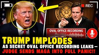 Leaked Oval Office Recording Sparks Firestorm — Trump Faces New Legal Shock!