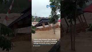 Banjir Bandang di Lahat Sumatera Selatan Rendam Ratusan Rumah Warga