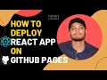 Github pages deploy react app | Free hosting  | Vipin Bansal  #githubpages #reactjs