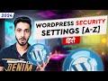 Secure WordPress Website HINDI (2024) 🔥 || Solid Security Tutorial