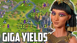 The NEW Cleopatra's Yields are BUSTED - Civ 6 Egypt Leader Pass