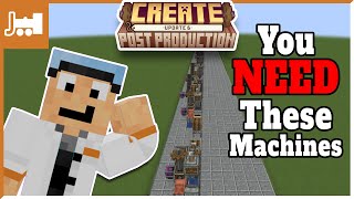 5 Machines You NEED in Your Create Mod World
