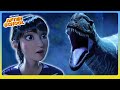 Suchomimus VS Majungasaurus Showdown! | Jurassic World: Chaos Theory | Netflix After School