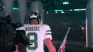 UNREAL Atmosphere Pre-Game During Aaron Rodgers FIRST ENTRANCE AS A JET ✈️ 😳