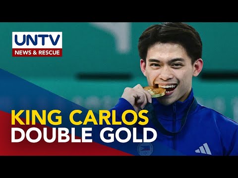 Carlos Yulo, dalawang ginto ang nasungkit sa Paris 2024 Olympics