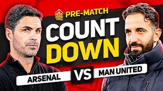 ARSENAL vs MANCHESTER UNITED – Countdown To Kick Off!