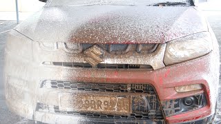 Dirtiest Maruti Brezza Car Wash Video - Next Level Car Washing with Foam and Restoration