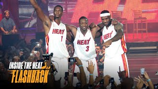 FLASHBACK: LeBron James And Chris Bosh Join Dwyane Wade In Miami ๐ฅ๐ด