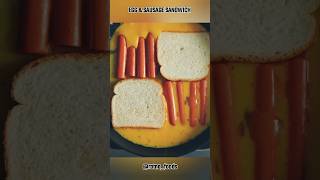 Eggs and Sausage Sandwich | ASMR Cooking Recipes #shorts #short