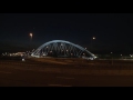 Timelapse plaatsing spoorbrug Muiderberg