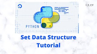 Set Data Structure Tutorial In Python Programming Training | Craw Security #python #datastructure