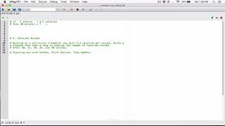 4.2. Calories Burned - Python