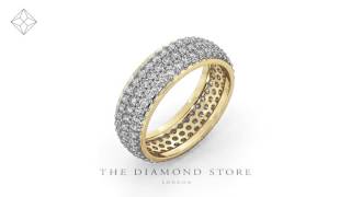 HG55 - Eternity Ring Sara 18K Gold Diamond 2.00CT