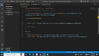 event.preventDefault() vs return false in JavaScript: Key Differences