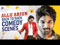 Allu Arjun Back To Back Best Comedy Scenes | 9 Years For Race Gurram | Race Gurram Comedy Scenes