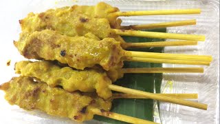 THAI STREET FOOD:Thai-style Grilled Pork/Moo Satay