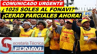 *COMUNICADO URGENTE FONAVI* 1025 SOLES SE DARA A LOS FONAVISTAS PARCIALMENTE? ESUCHA TODA LA VERDAD