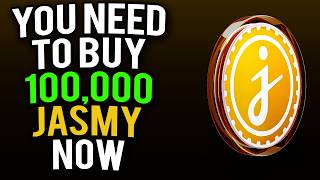 Why You Need To Buy 100,000 JASMY COINS NOW?  - Jasmy Price Prediction 2025