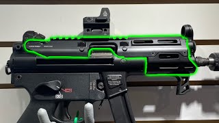 SHOT Show 2024: Leapers UTG Pro Monolithic MP5K Rail