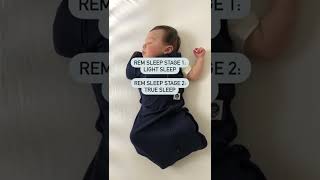 Did you know babies go through sleep stages?