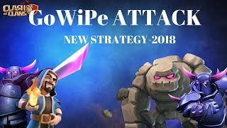 GoWiPe Attack Strategy-2018 | 3 star | Clash Of Clans