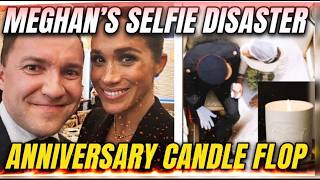 Meghan's Anniversary Candle Flop + Smirking Selfie Disaster with Scandal-Hit Finnish Politician