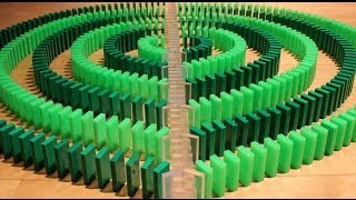 Oddly Satisfying DOMINOES IN REVERSE! (Ep. 1)