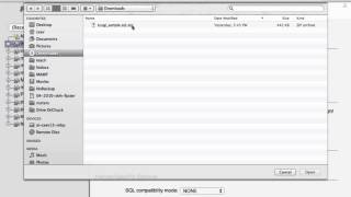 PHP-Intro: Importing A Database into PHPMyAdmin