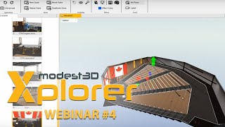 Webinar #4: Create a 3D Presentation Room | Modest3D Xplorer Webinar Series