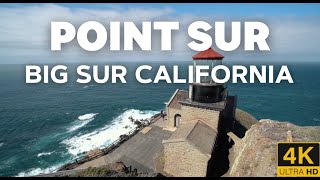 Point Sur Lighthouse Big Sur California 4k