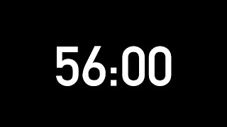 56 Minute Timer (4K)