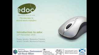 Webinar - Introduction to edoc