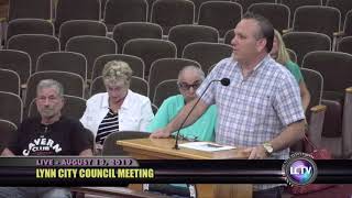 Lynn City Council Meeting | August 13, 2019