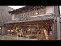 snowfall in little edo sawara chiba japan