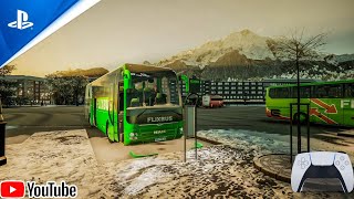 Fernbus Simulator-#1-MORNING HEAVY SNOWFALL #trending #eurotrucksimulator2#chocolatecake #phoenix-GT