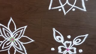 घाईच्या वेळेत रोज काढता येइल या छोट्या सोप्या 15 रांगोळ्या || small easy simple 15 rangoli