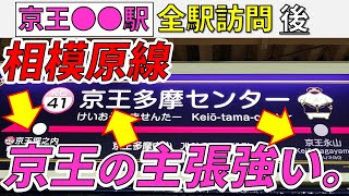 【あるある】京王相模原線、京王○○駅多すぎ問題！(全駅訪問・後編)