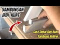 Cara Kuat Sambung Hollow Aluminium