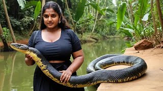 Title IMPOSSIBLE! Giant SNAKE Lay Eggs Hunters Saving Girl | Anaconda Story