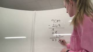 Mexican Subtraction Algorithm