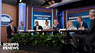 Companies pledge to Biden they'll eliminate 'junk fees'