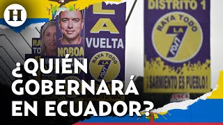 ¡Domingo de elecciones en Ecuador! ¿Se pronostica una segunda vuelta en las elecciones?