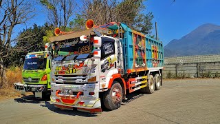 Kencan Sore - konvoi bareng 2 unit dump truck CV. SNJ - bareng artise SNJ - Tujuan Kenjeran