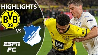 Borussia Dortmund vs. Hoffenheim | Bundesliga Highlights | ESPN FC