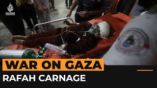 Rafah's main hospital shuts as Israel attacks again | Al Jazeera Newsfeed