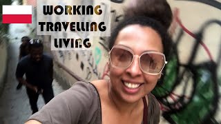 Warsaw Vlog: Working Remotely While Travelling | Black in Poland Vlog