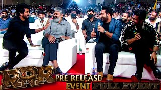 Full Video : RRR Pre Release Event Tamil | RRR Pre Release Event Chennai | Jr Ntr | Ram Charan | SK