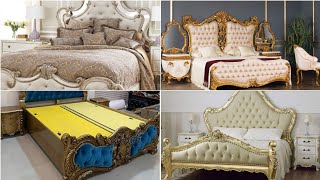 Classic and trendy wooden royal beds designs and ideas for Duplex homes/modern interiors and decor