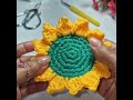 tutorial como hacer un girasol a crochet paso a paso