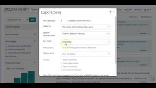 Demo Exporting from ProQuest to EndNote